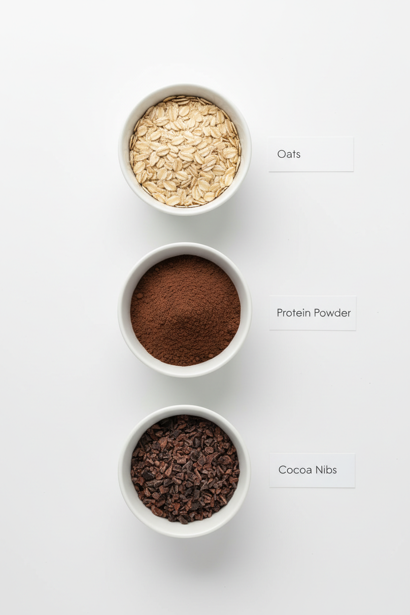 Ingredienser - Iron Oats Chocolat